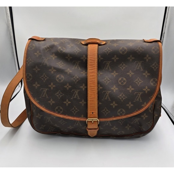 Louis Vuitton Monogram Canvas Musette GM Crossbody Messenger Bag Authentic - Picture 1 of 9